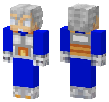 Vegeta Ultra Instinct Minecraft skin