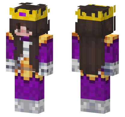 Vegetta Mujer Minecraft skin