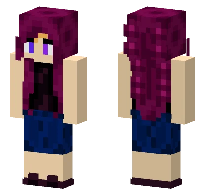 Velkry Girl Minecraft skin