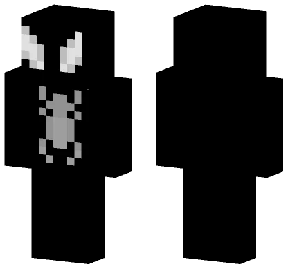 Venom Second Layer Minecraft skin