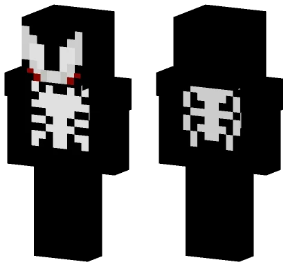 Venom Spider-Man 2 Minecraft skin
