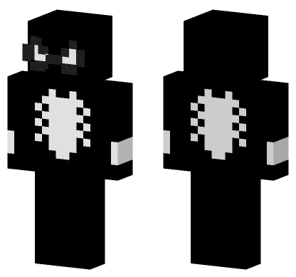 Venom Suit Minecraft skin