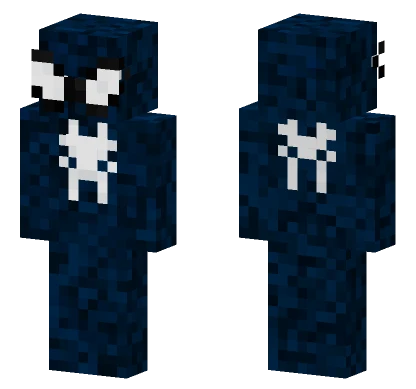 Venom Symbiote Spidey Minecraft skin