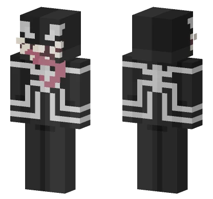Venom V2 Minecraft skin