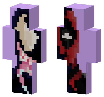 Venomized Deadpool Skin Minecraft skin