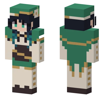 Venti Reshade Contest Minecraft skin