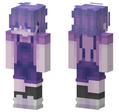 Very Purply Minecraft skin