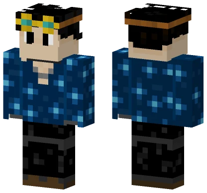 Vesu Black Outfit Minecraft skin