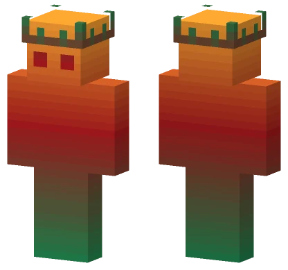 Vibrant Gradient Crown Minecraft skin
