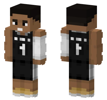 Victor Wembanyama Basketball Skin Minecraft skin