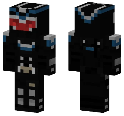 Vigilante Overlay Helmet Minecraft skin