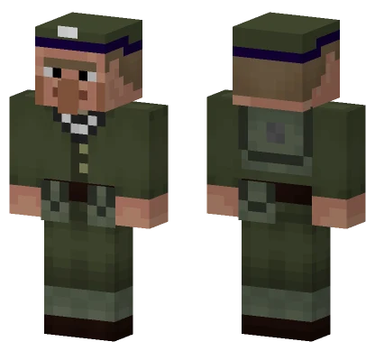 Villager General Minecraft skin