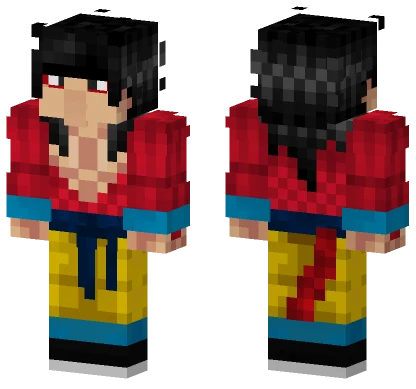 Villager Goku SS4 GT Minecraft skin