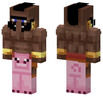 Villager Hog Rider Minecraft skin