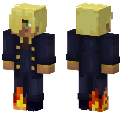 Villager Sanji Minecraft skin