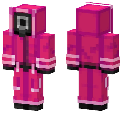 Villager Soldier Squid Game Minecraft skin