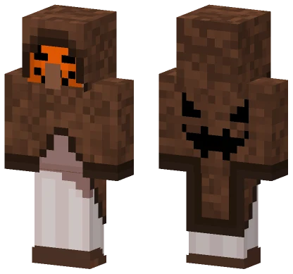 Villager With Pumpkin Minecraft skin