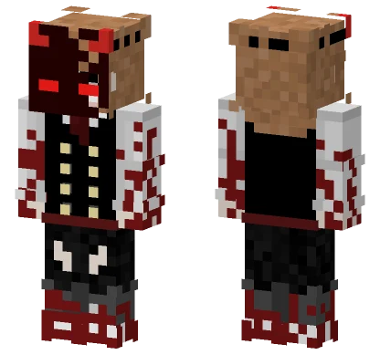 Villain Noawaifu Avatar Minecraft skin
