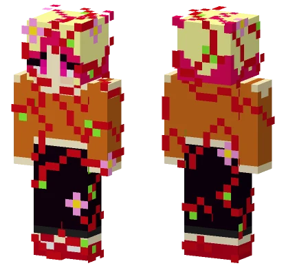 Vine Skin Red Edition Minecraft skin