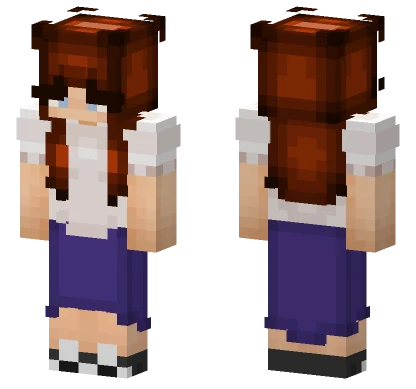 Violet Baudelaire Minecraft skin