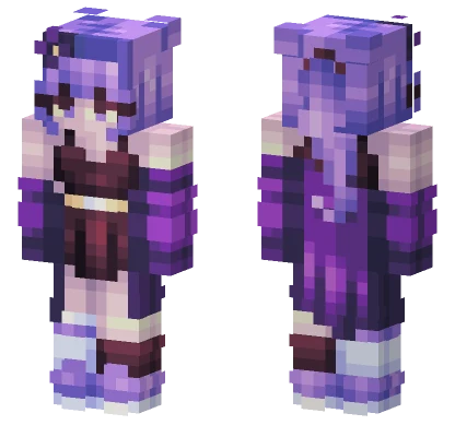 Violet Hill Minecraft skin