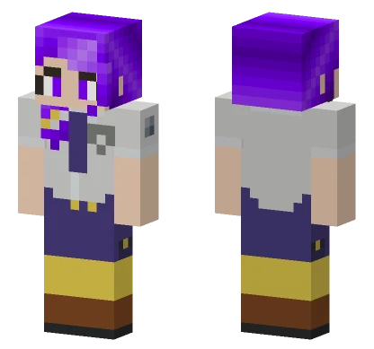 Violet Pokemon My Version Minecraft skin
