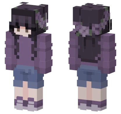 Violet Request Minecraft skin