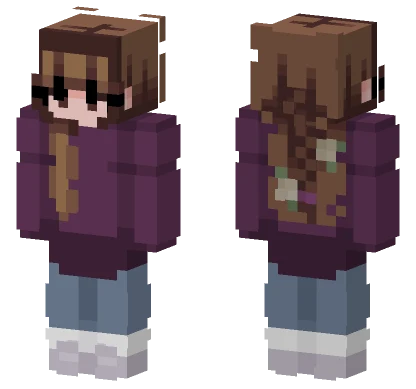 Violet Request Minecraft skin