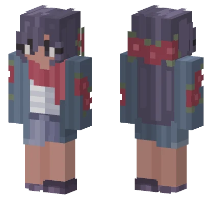 Violets Are Blue RCE Minecraft skin