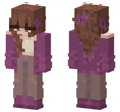 Violett Me Minecraft skin