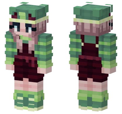 Vircon Emerald Eagles Minecraft skin