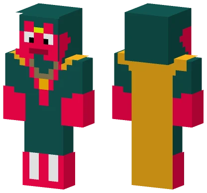 Vision Marvel Minecraft skin
