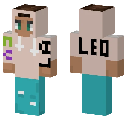 Visual 2 Minecraft skin
