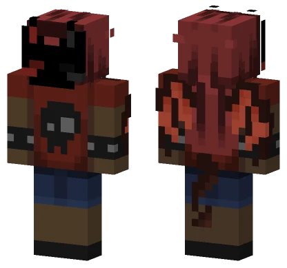 Vivian With Mask Minecraft skin