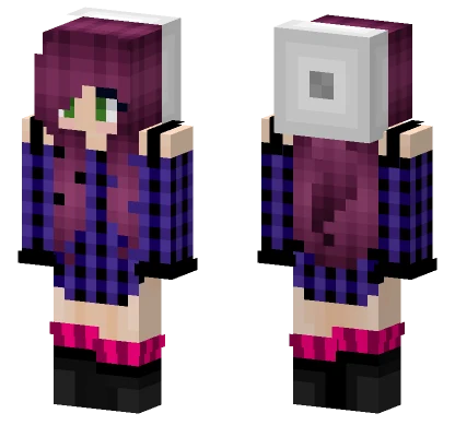 Vivish Minecraft skin