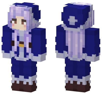 Vixella Sapphire Santas Mcc Minecraft skin