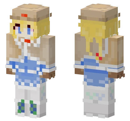 Vnbwidjln Yellow Hat Minecraft skin