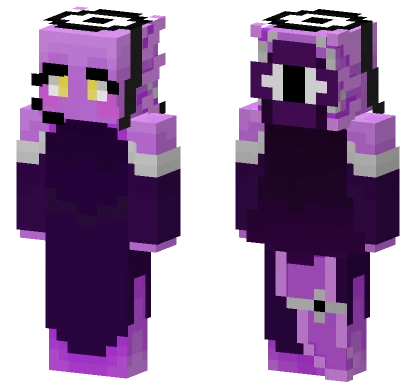 Void Axolotl Minecraft skin