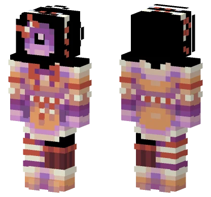 Void Girlie Extended Universe Minecraft skin