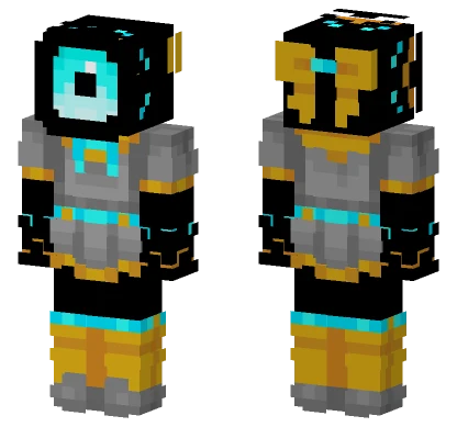 Void Girlie Metal Minecraft skin
