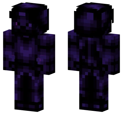 Void Violet Steve Minecraft skin