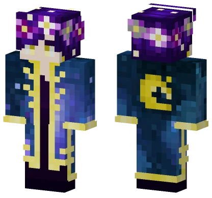 Voidseeker Mage Minecraft skin