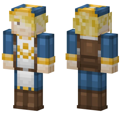 Volo Pokemon Legends Arceus Minecraft skin