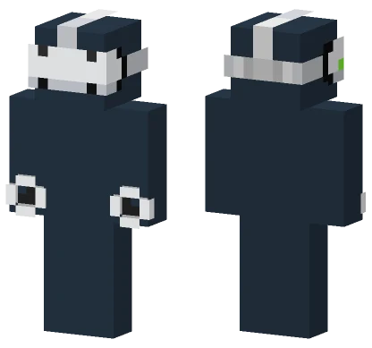 VR Man Minecraft skin