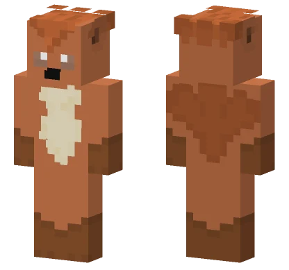 Vulpix Animal Skin Minecraft skin