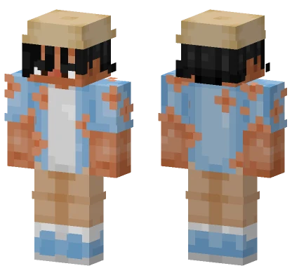 Vyllp Summer Outfit Minecraft skin