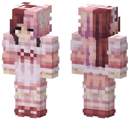 Vynelocity Pink Outfit Minecraft skin