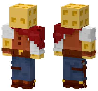 Waffle Cowboy Hat Minecraft skin