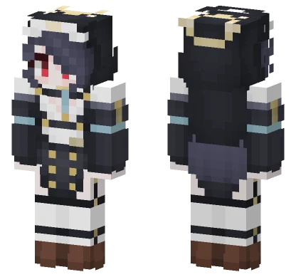 Wakaba Hinata Minecraft skin