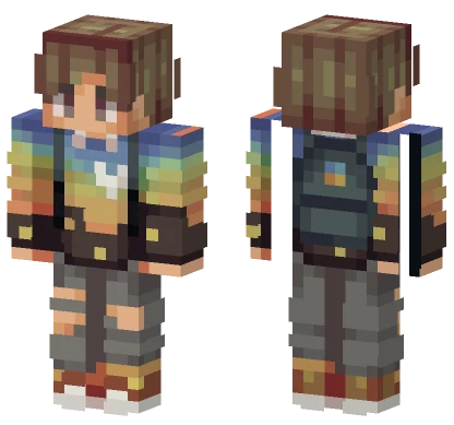 Walking Back Into Sunset Minecraft skin